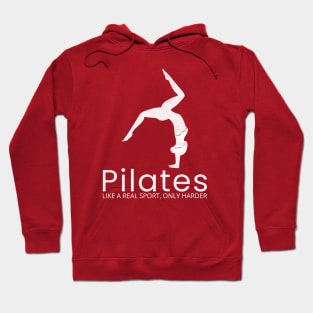 Pilates and Yoga Pink Hoodie